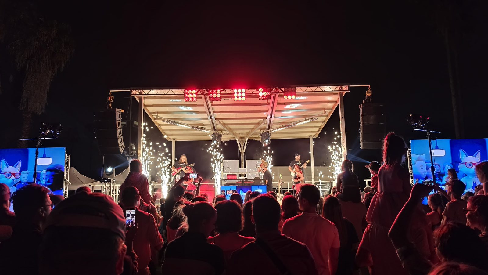 Jakkals Vibes™ live show before the crowd
